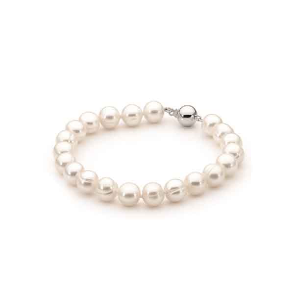 Freshwater Pearl Bracelet Sterling Silver