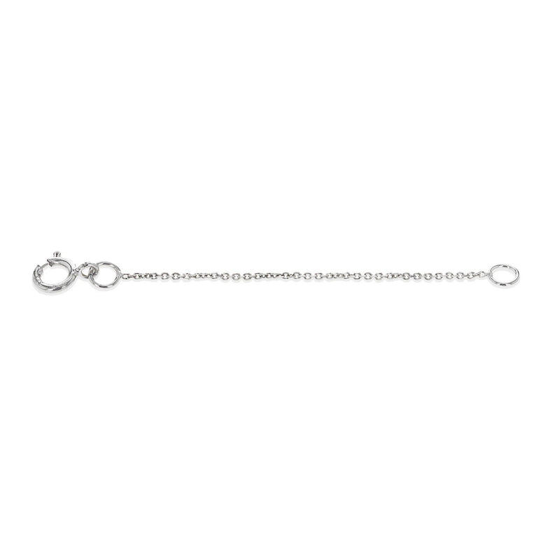 9K White Gold 5cm Extension Chain