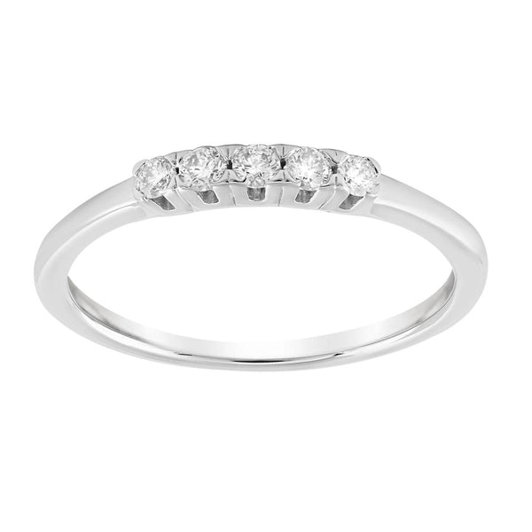 9ct White Gold 0.15ct Diamond Ring