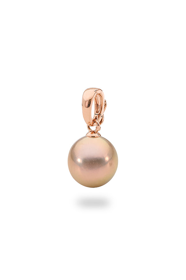 9ct Rose Gold Freshwater Pearl Edison Enhancer